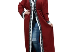 teba Muslim Women’s Dress Pure Egyptian Crepe Abaya Set Islamic (Rania) teba