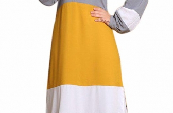 teba Muslim Women’s Dress Pure Egyptian Crepe Abaya Set Islamic (Rawan)