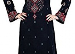 TrendyFashionMall Women’s Printed Kaftans Abayas Multiple Colors & Designs Trendyfashionmall