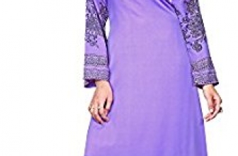 Trendyfashionmall Women’s Trendy Printed Round Neck Kaftans Abayas Multiple Colors & Designs TrendyFashionMall