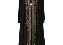 Vska Womens Rhinestones Dubai Arab Full Length Dress Middle East Muslim