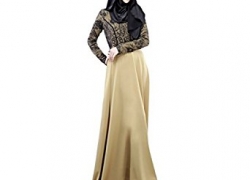 Weixinbuy Autumn Kaftan Abaya Islamic Muslim Women Long Dress Weixinbuy