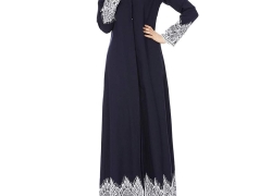 WILLTOO Womens Kimono Abaya Muslim Lace Casual Cardigan Kaftan Robe Daily Blouse