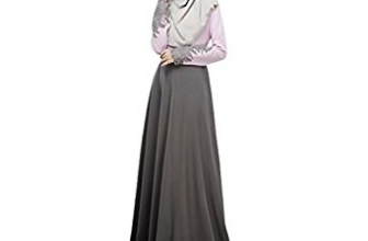 Women’s Kaftan Abaya Jilbab Islamic Muslim Long Sleeve Maxi Dress Aro Lora