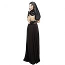 Women’s Kaftan Abaya Jilbab Islamic Muslim Long Sleeve Maxi Dress Aro Lora