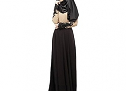 Women’s Kaftan Abaya Jilbab Islamic Muslim Long Sleeve Maxi Dress Aro Lora