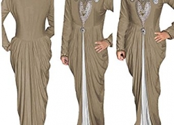 WUBU Kaftan Maxi Dress Evening Gowns Evening Dresses Wedding Cocktail (USA SELLER) WUBU